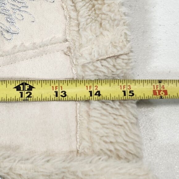 Calvin Klein Toddlers Fleece Vest Size 3T Beige - Picture 3 of 7